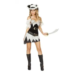 5pc Sexy Shipwrecked Sailor Costume