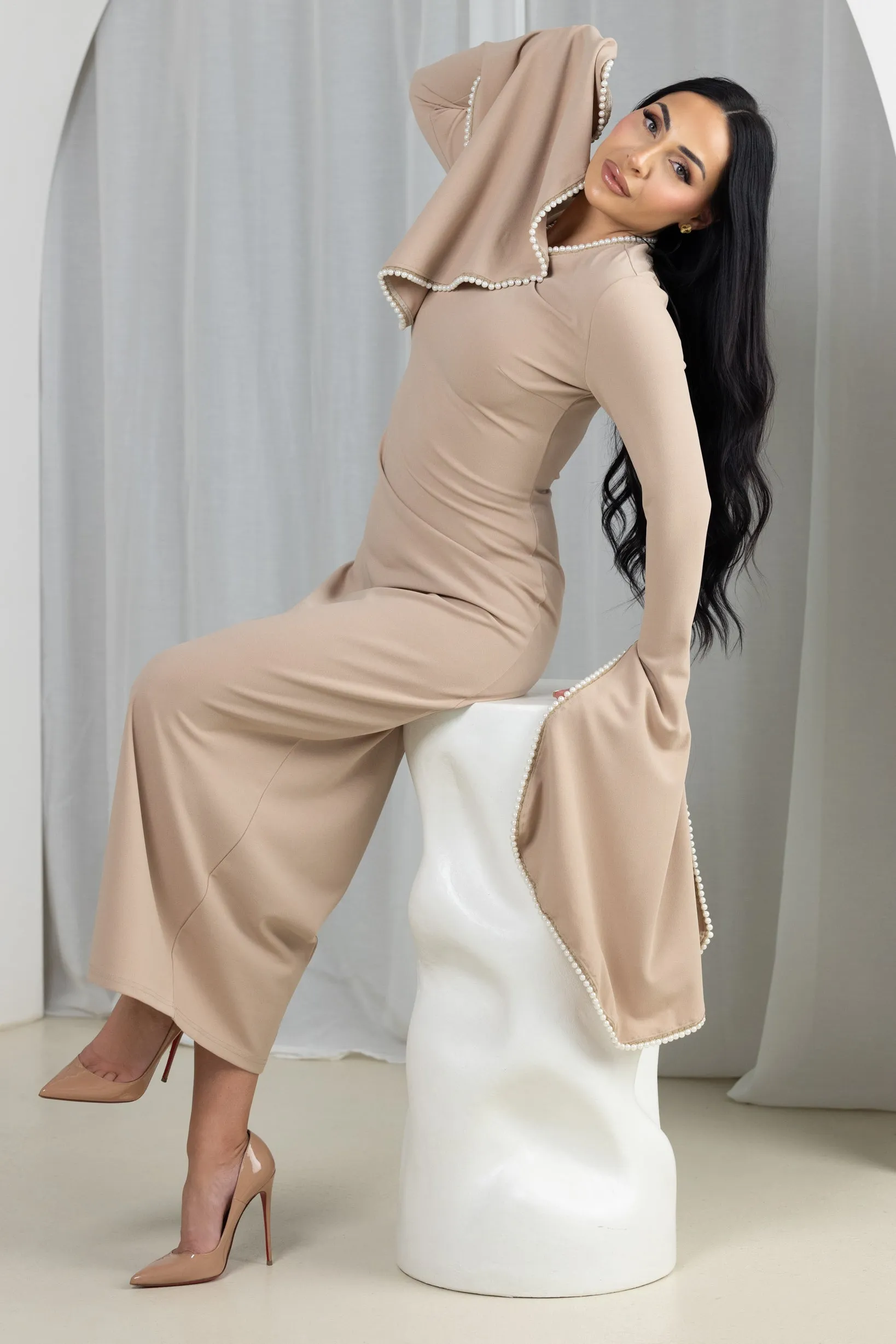 Areem Pearl Evening Dress