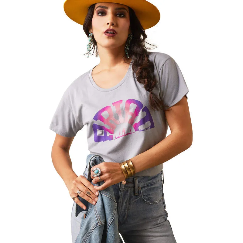 ARIAT Pink & Purple  SS T-shirt