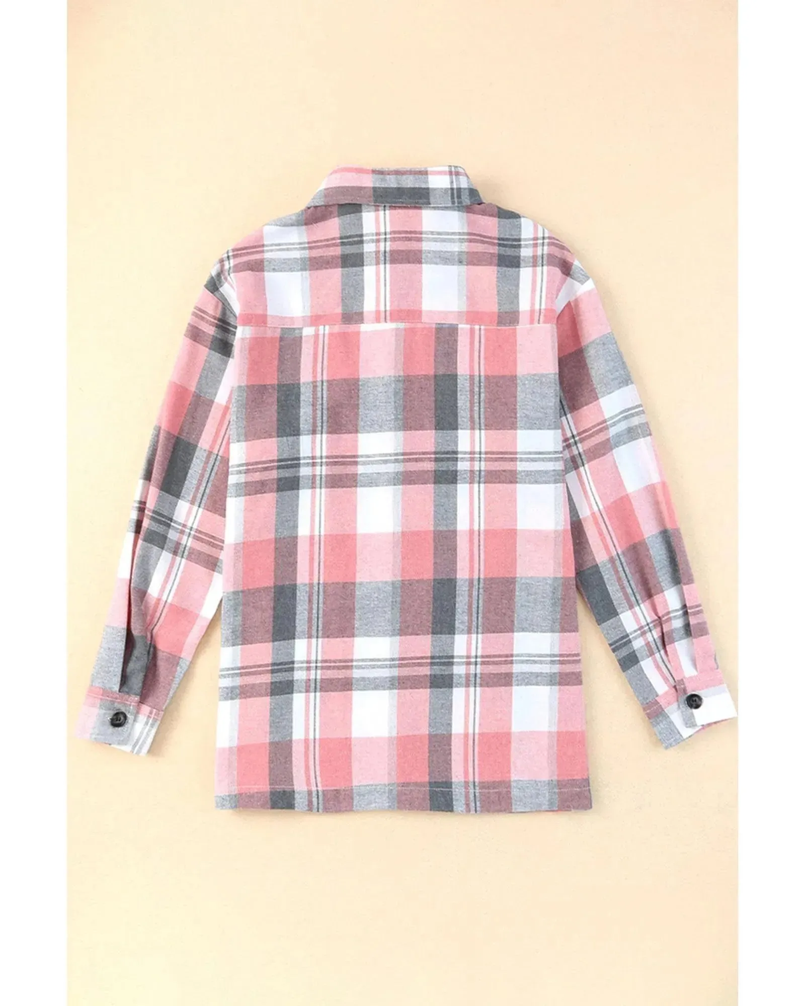 Azura Exchange Button Up Plaid Shirt - S