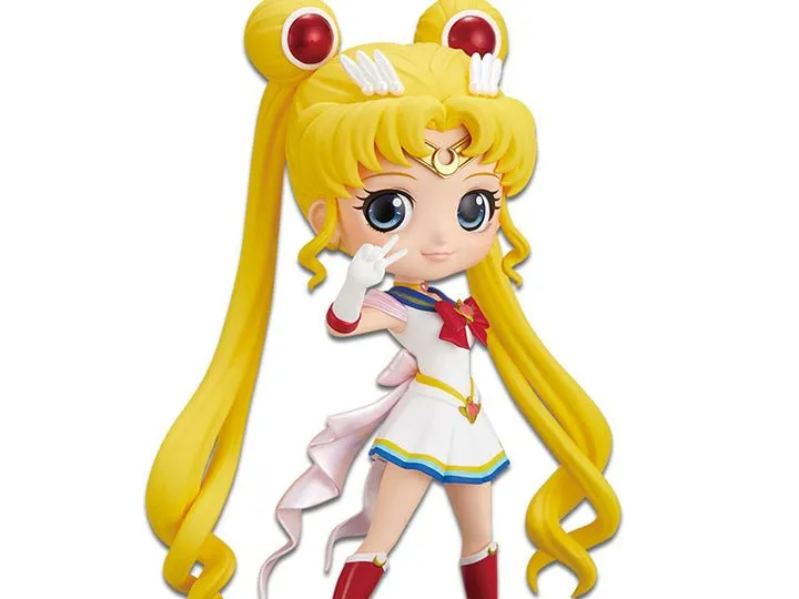 Banpresto Sailor Moon Eternal Q Posket Super Sailor Moon (Ver. A) Statue