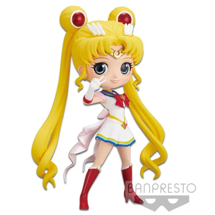 Banpresto Sailor Moon Eternal Q Posket Super Sailor Moon (Ver. A) Statue