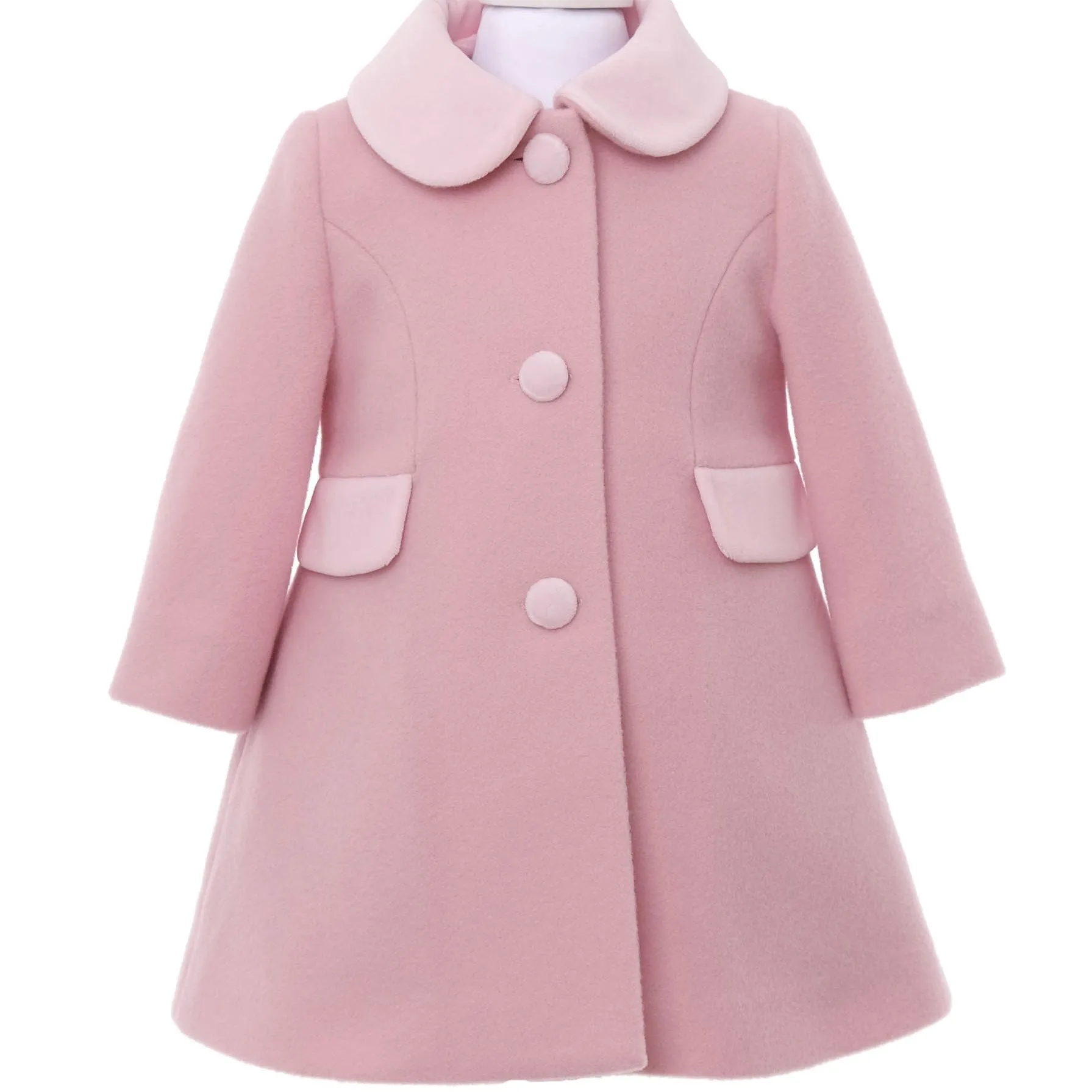 Bimbalo - Traditional Wool Coat - Pink