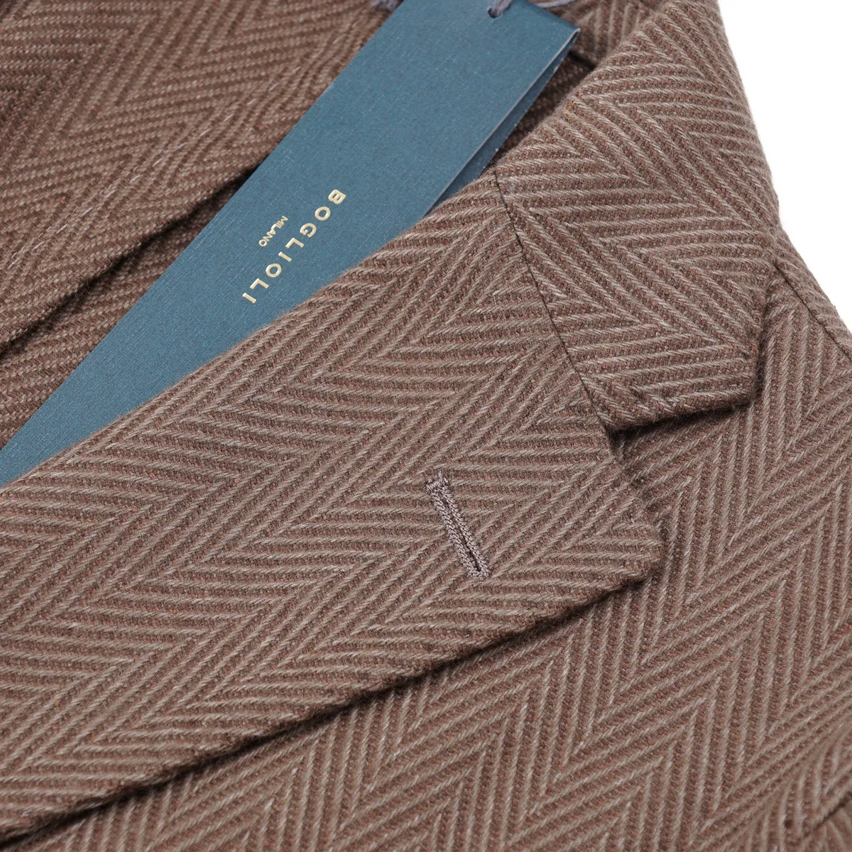 Boglioli Soft Wool and Silk K-Jacket