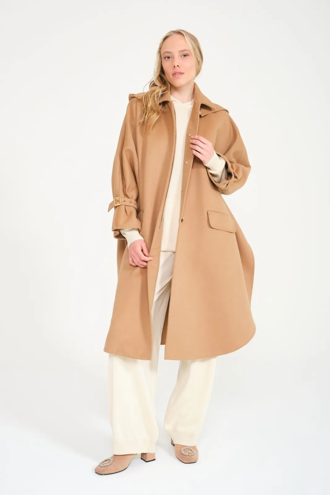 Camel Long Coat