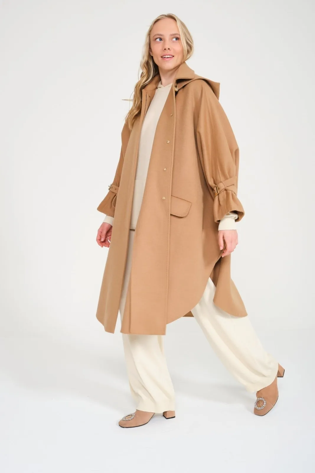 Camel Long Coat