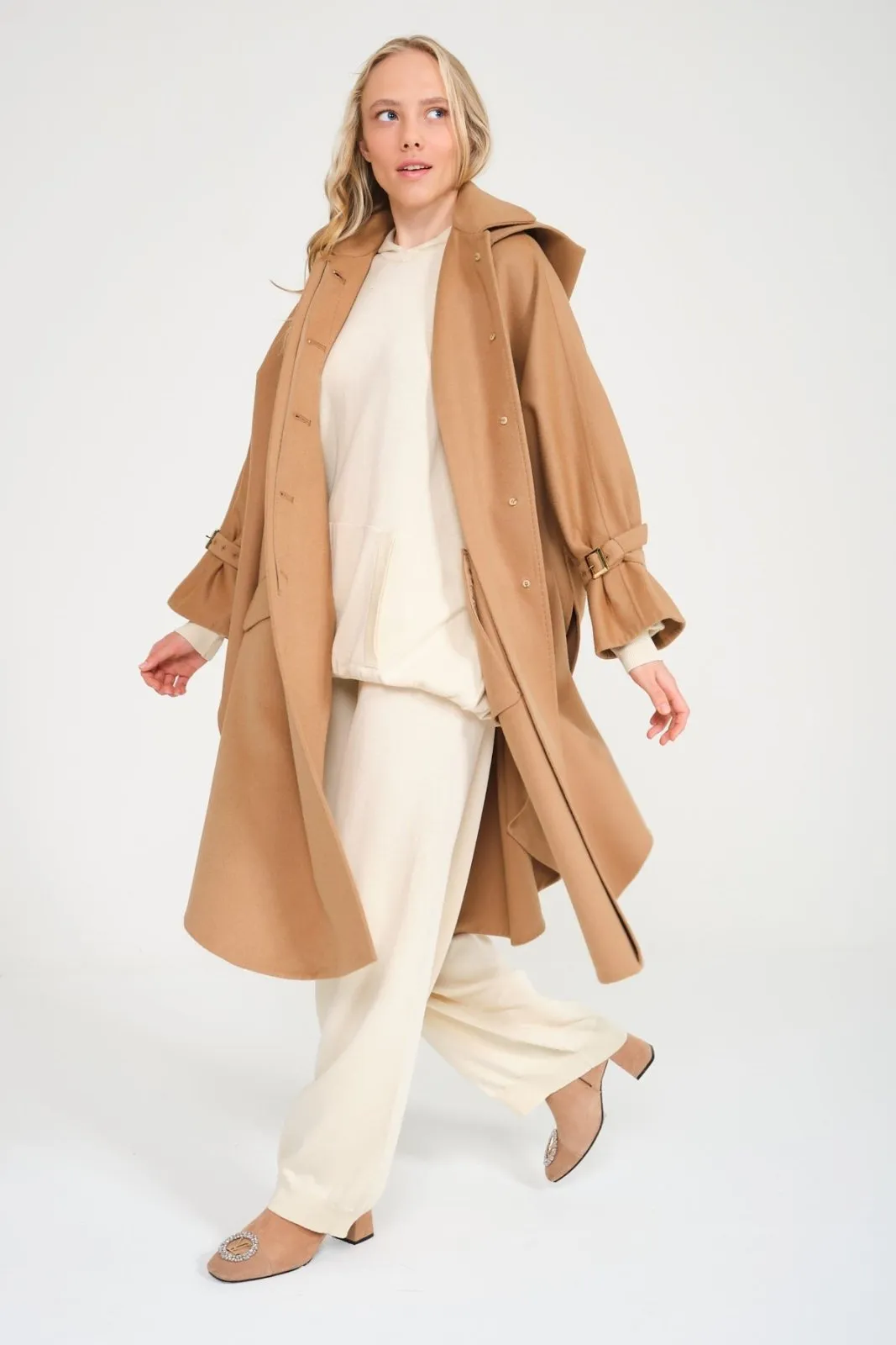 Camel Long Coat