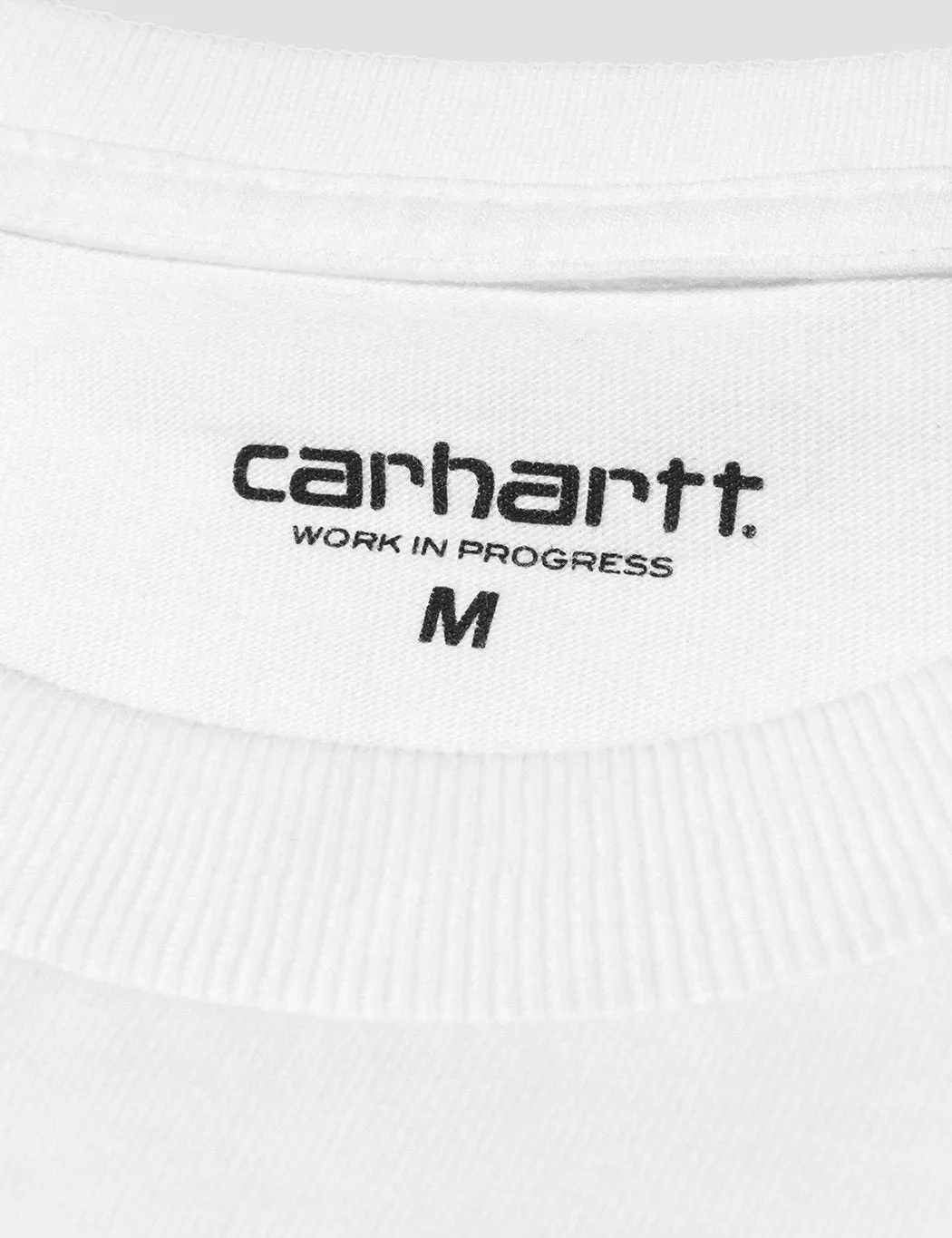 Carhartt Chase Long Sleeve T-Shirt - White