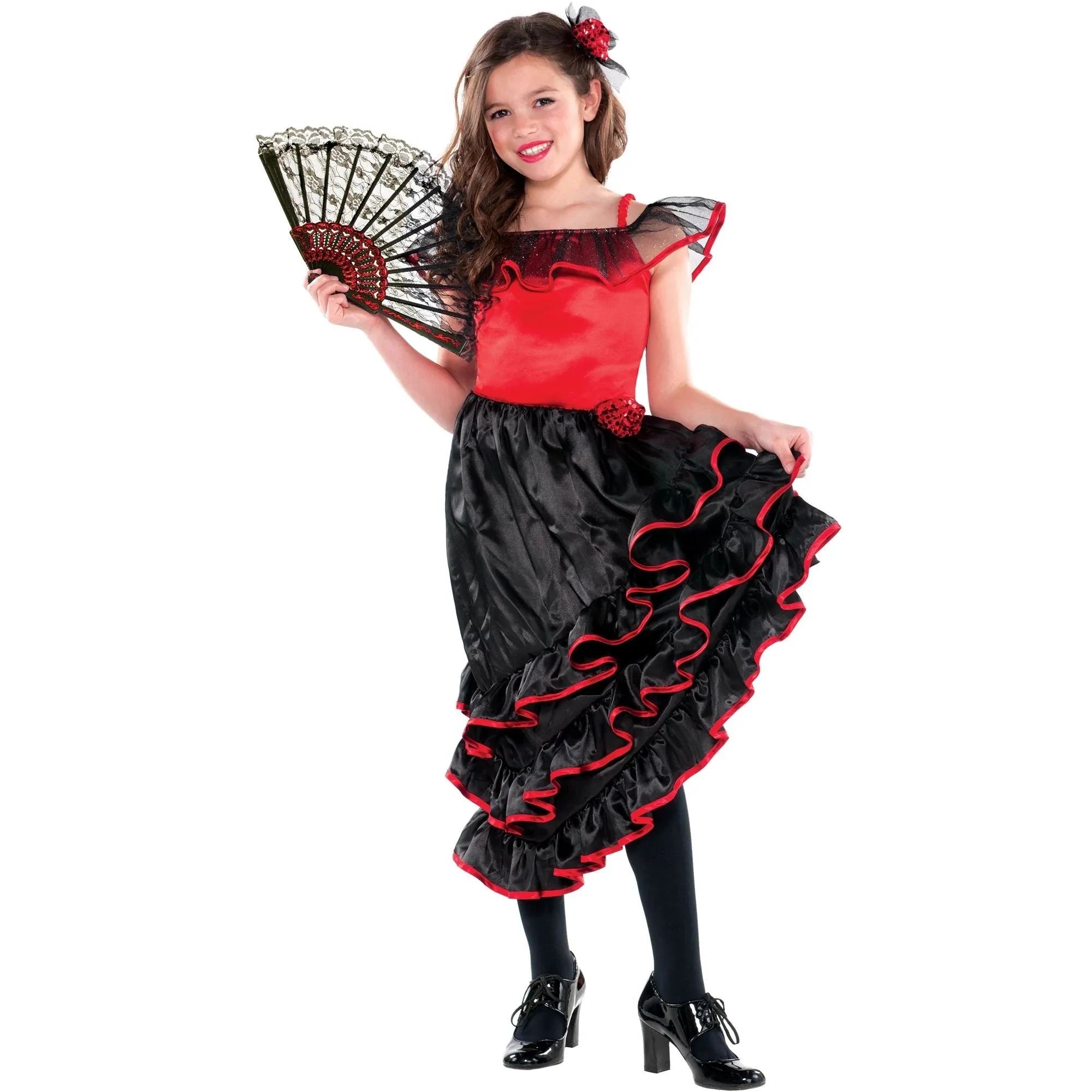 Costume enfant danseuses flamenco