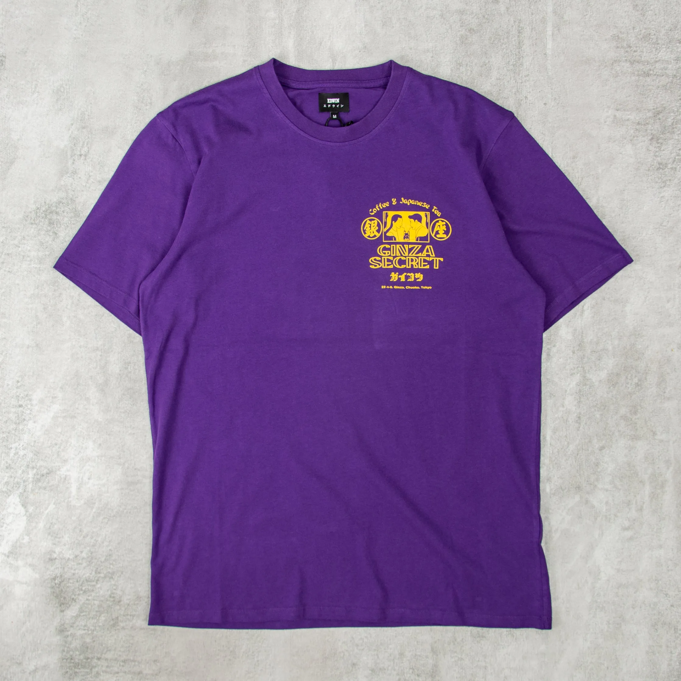 Edwin Ginza Secret S/S Tee - Parachute Purple