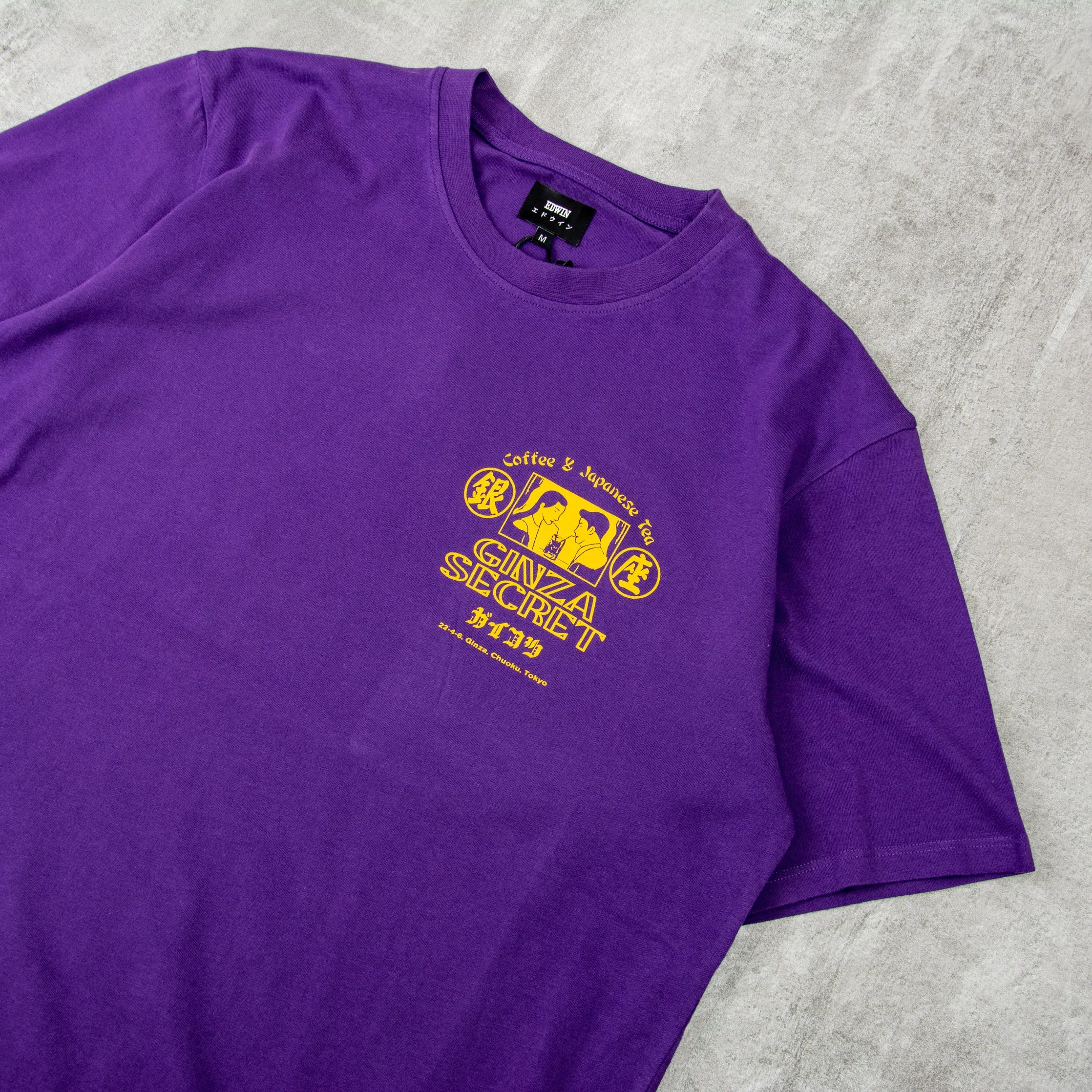 Edwin Ginza Secret S/S Tee - Parachute Purple