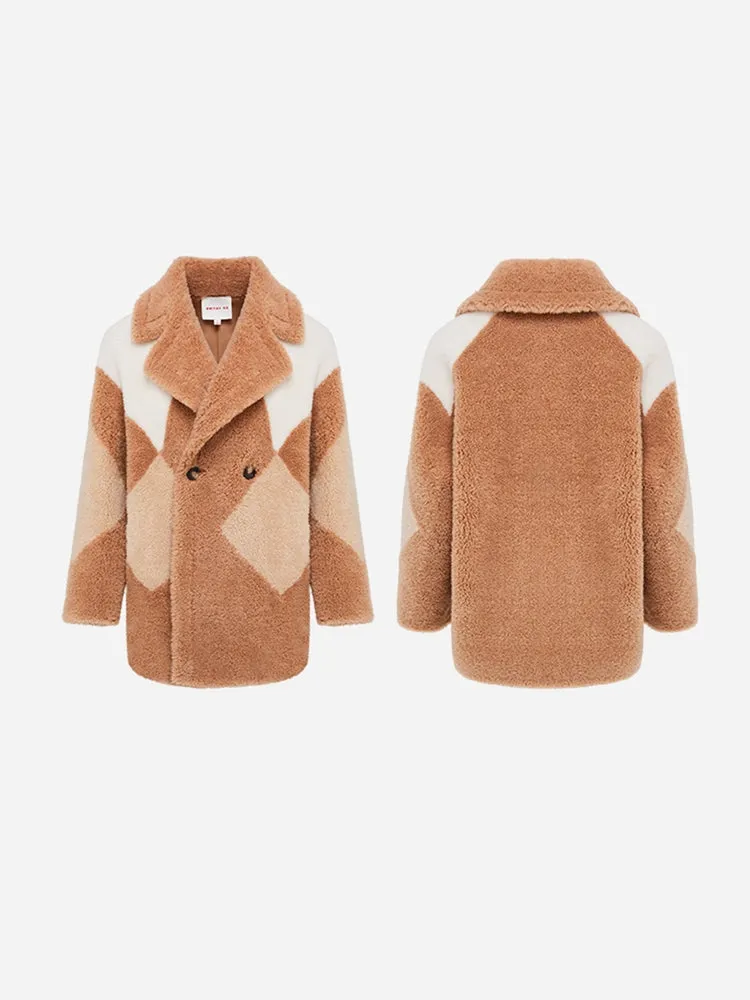 EP YAYING Designed Wool Coat