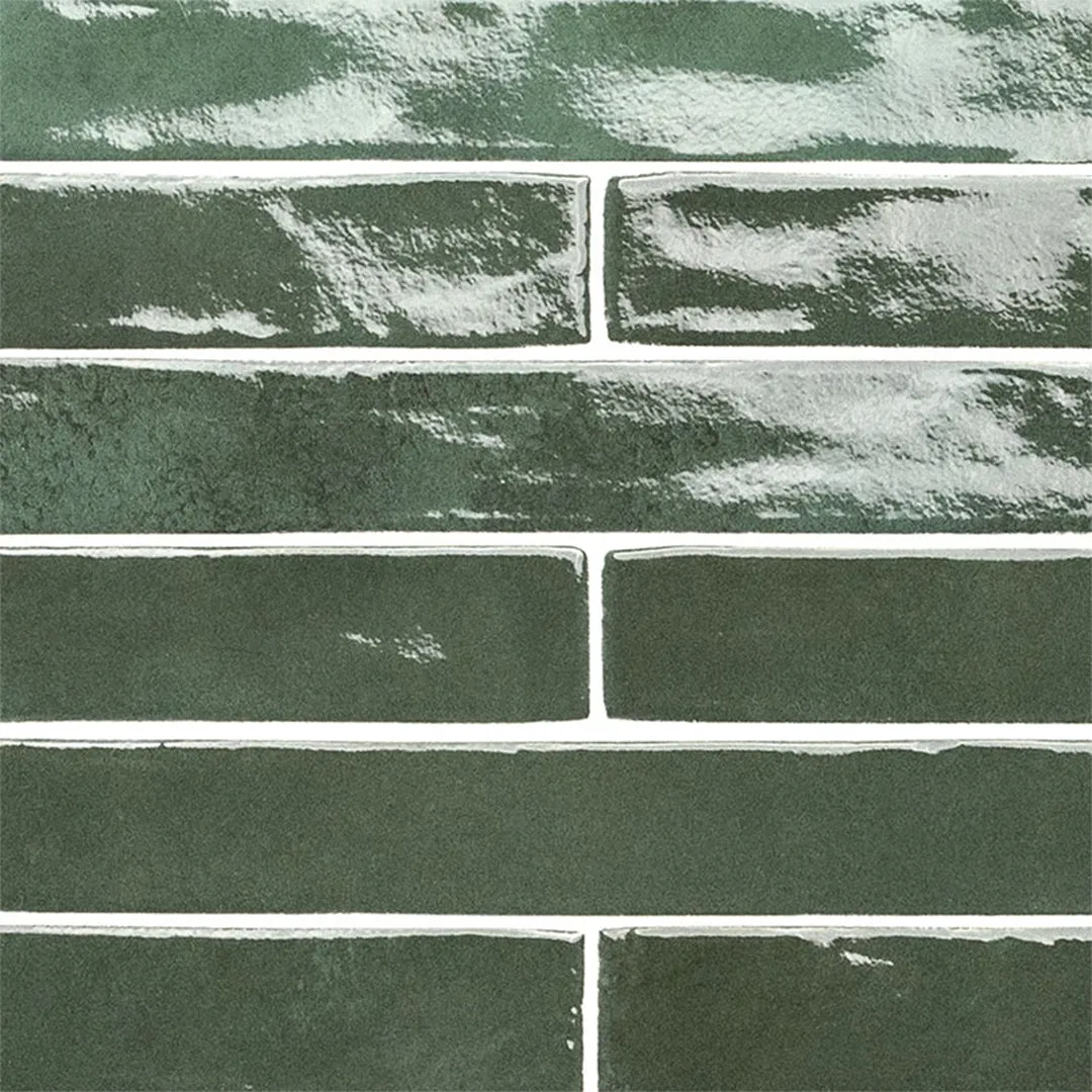 Flamenco Racing Green, 2" x 18" - Porcelain Tile