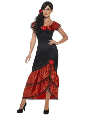 Flamenco Senorita Spanish Costume