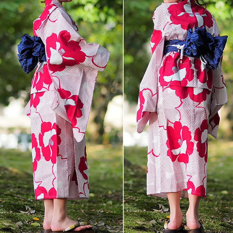 Girls Yukata Hiiro 110cm