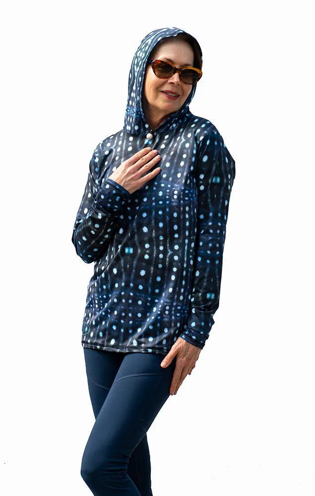 Hooded Sun Shirt - Whale Shark