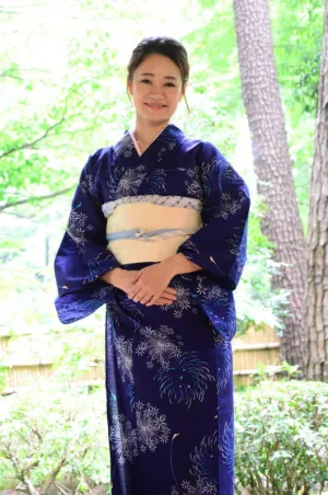 Japanese yukata kimono / 10 #503