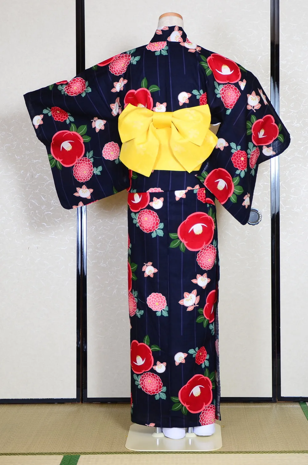 Japanese yukata kimono / D #166