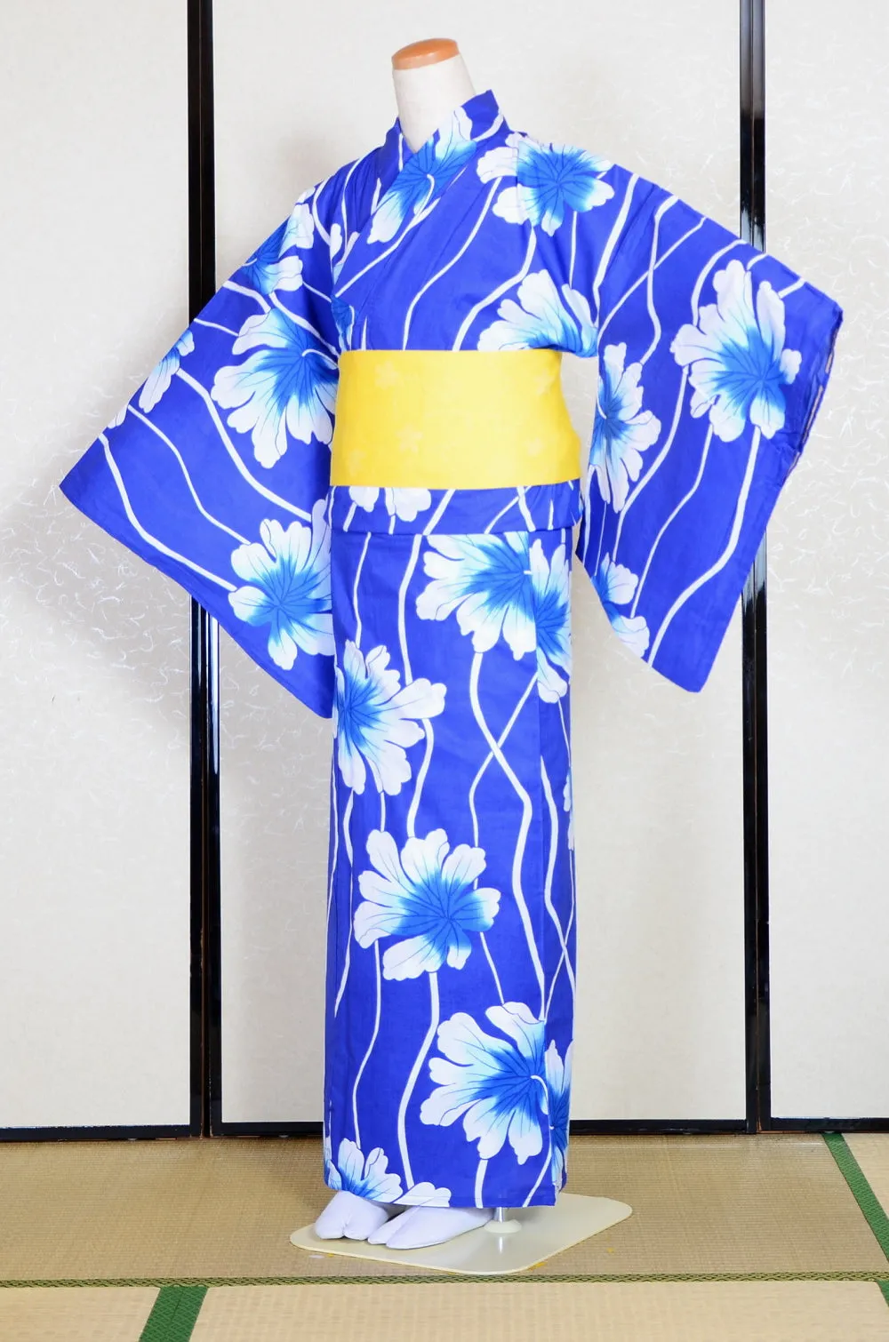 Japanese yukata kimono/ Plus size / P #359