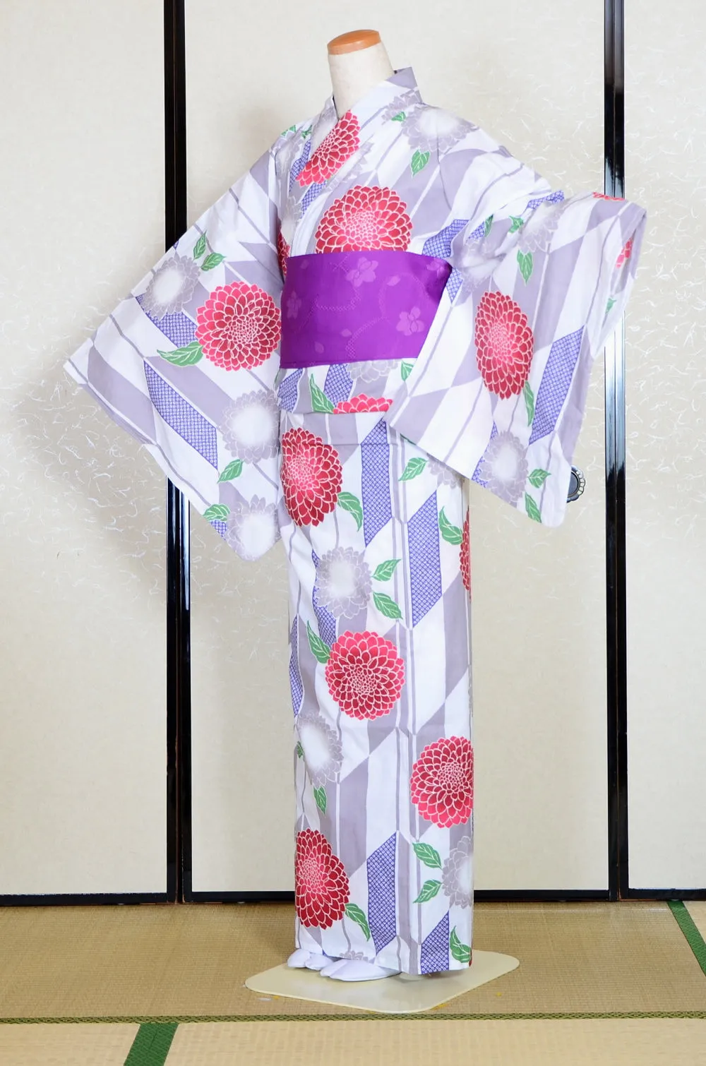 Japanese yukata kimono/ Plus size / P #368