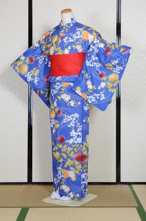 Japanese yukata kimono/ Plus size / P #429 /4L