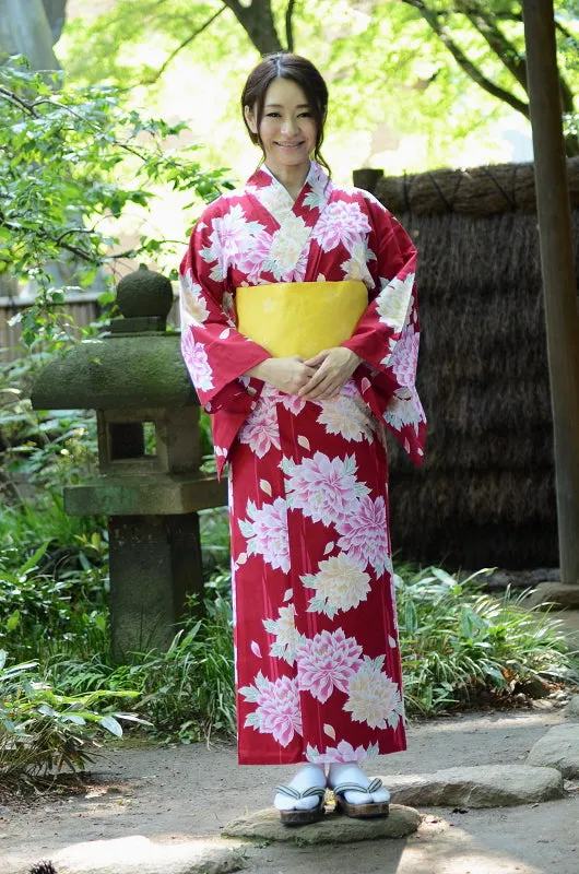 Japanese yukata kimono / ST #221