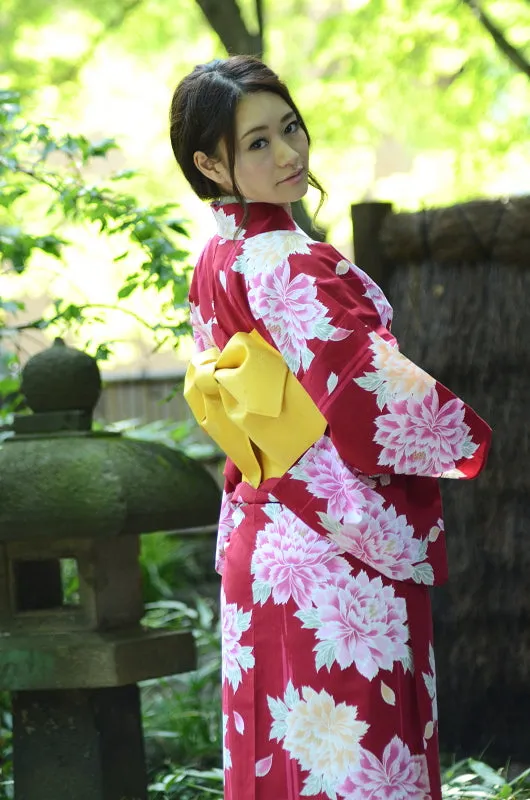 Japanese yukata kimono / ST #221