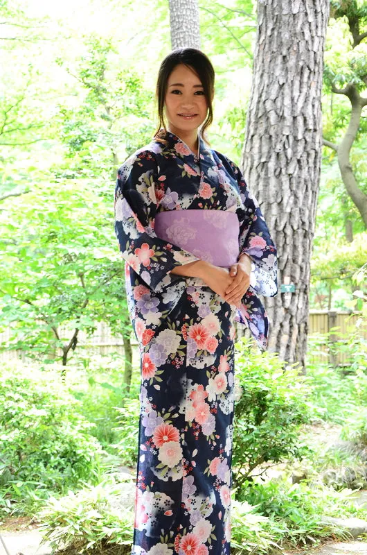 Japanese yukata kimono / ST #319