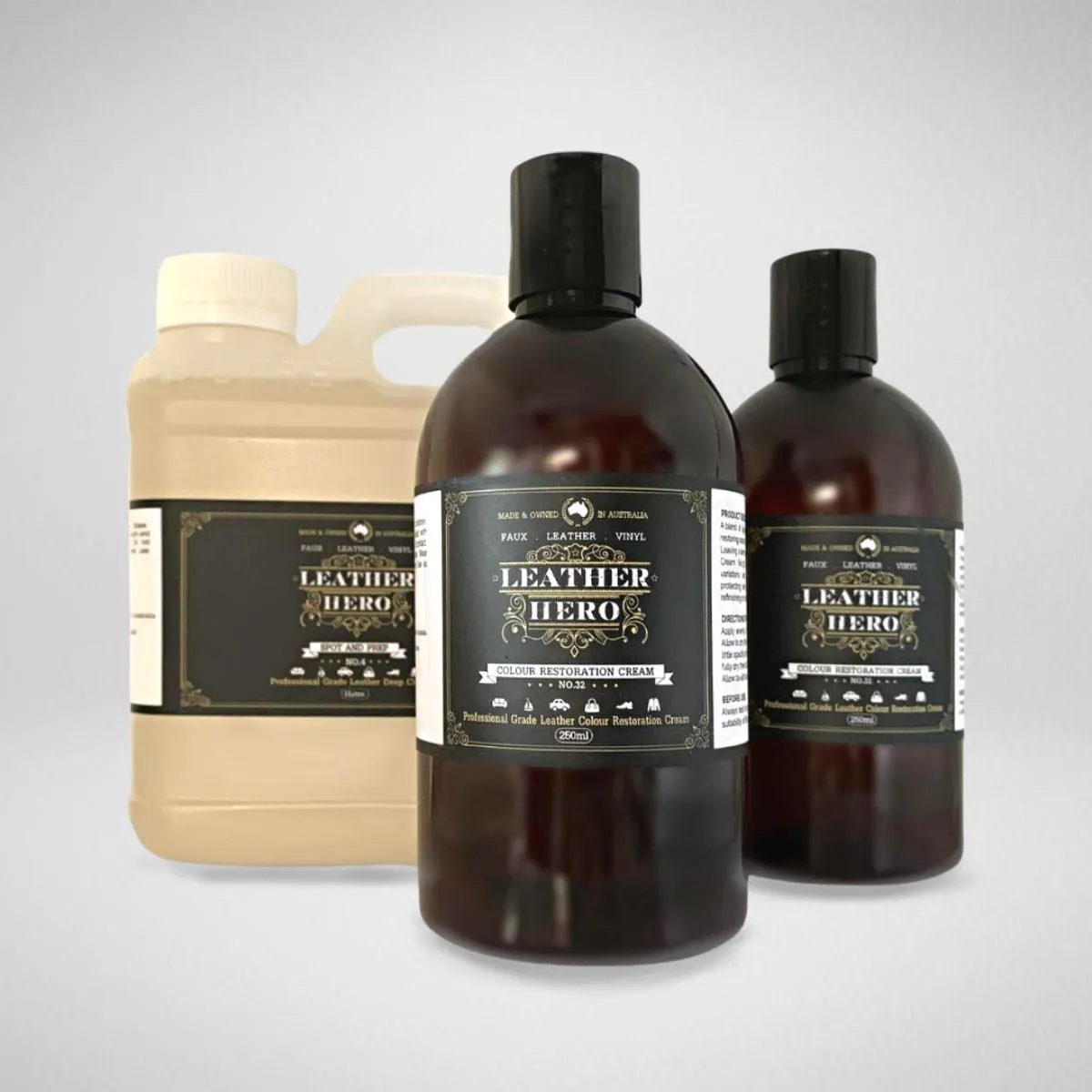 Leather Colour Cream Kit - Aniline Cognac