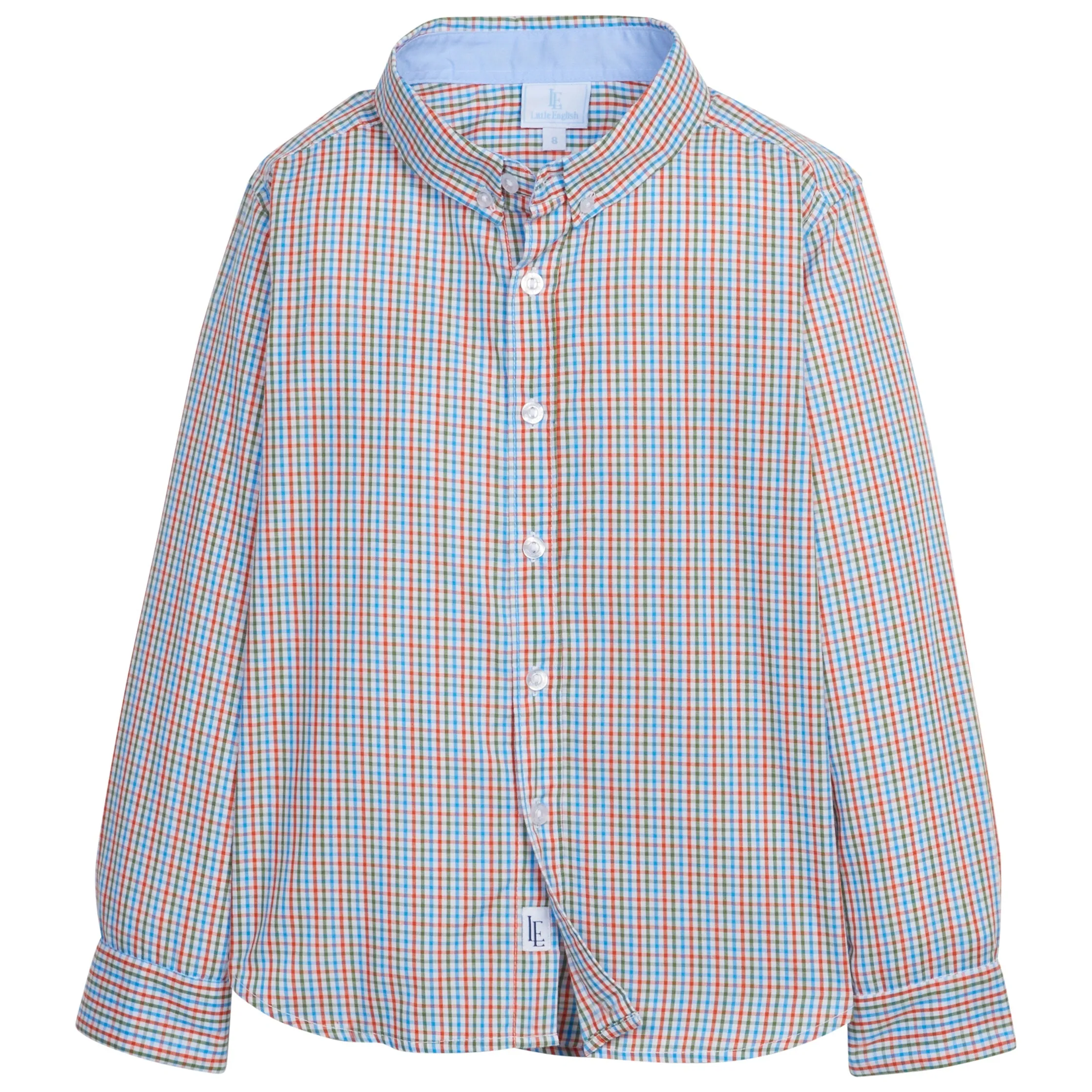 Little English Button Down Shirt Teton Plaid 5109