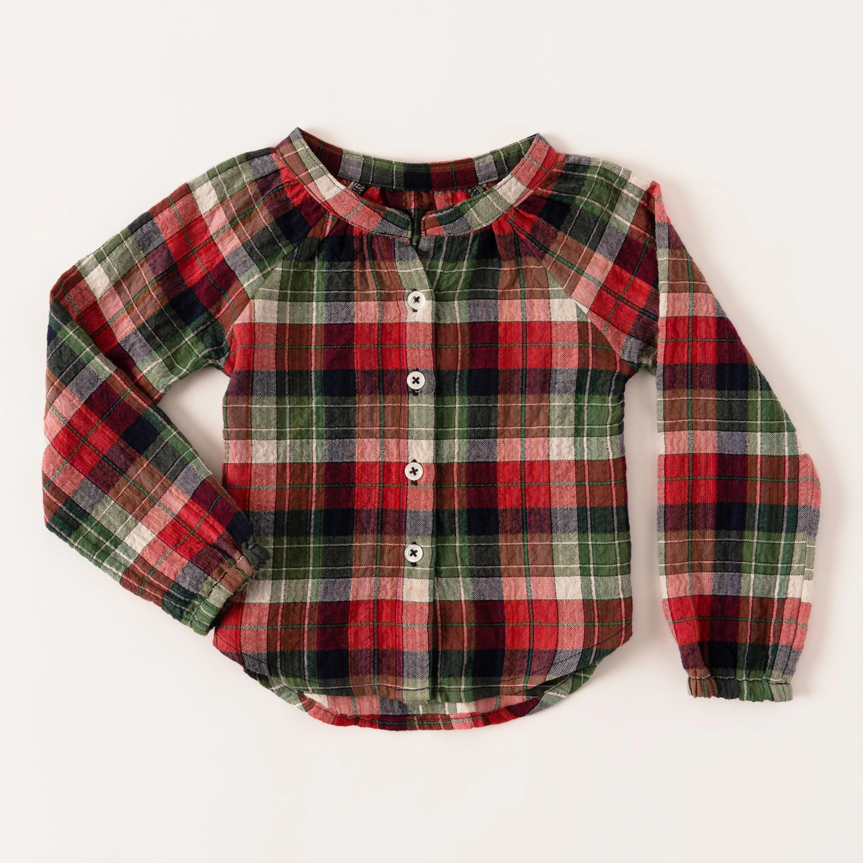 Lychee Plaid Shirt