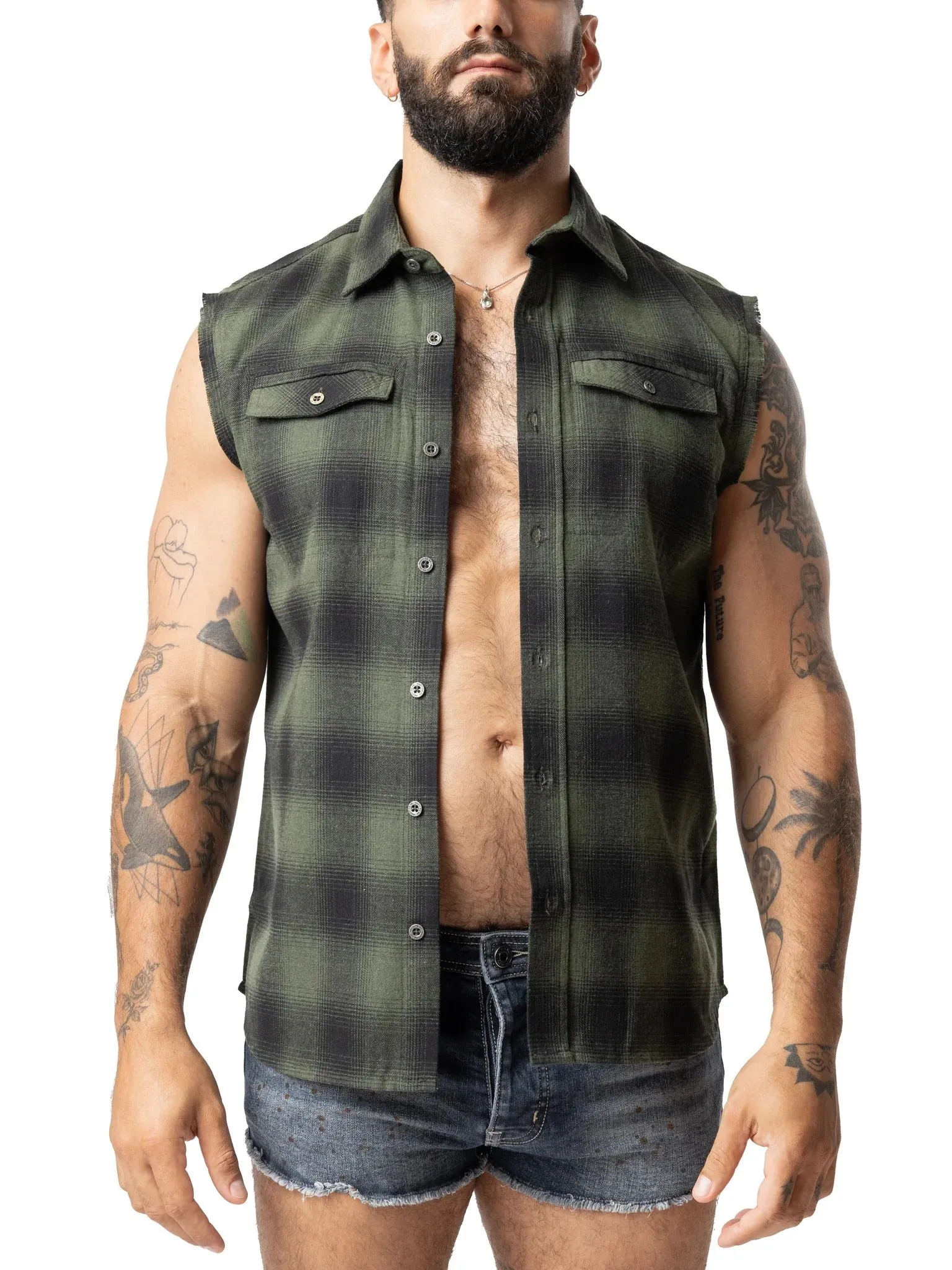 NASTY PIG BRAWN SLEEVELESS SHIRT