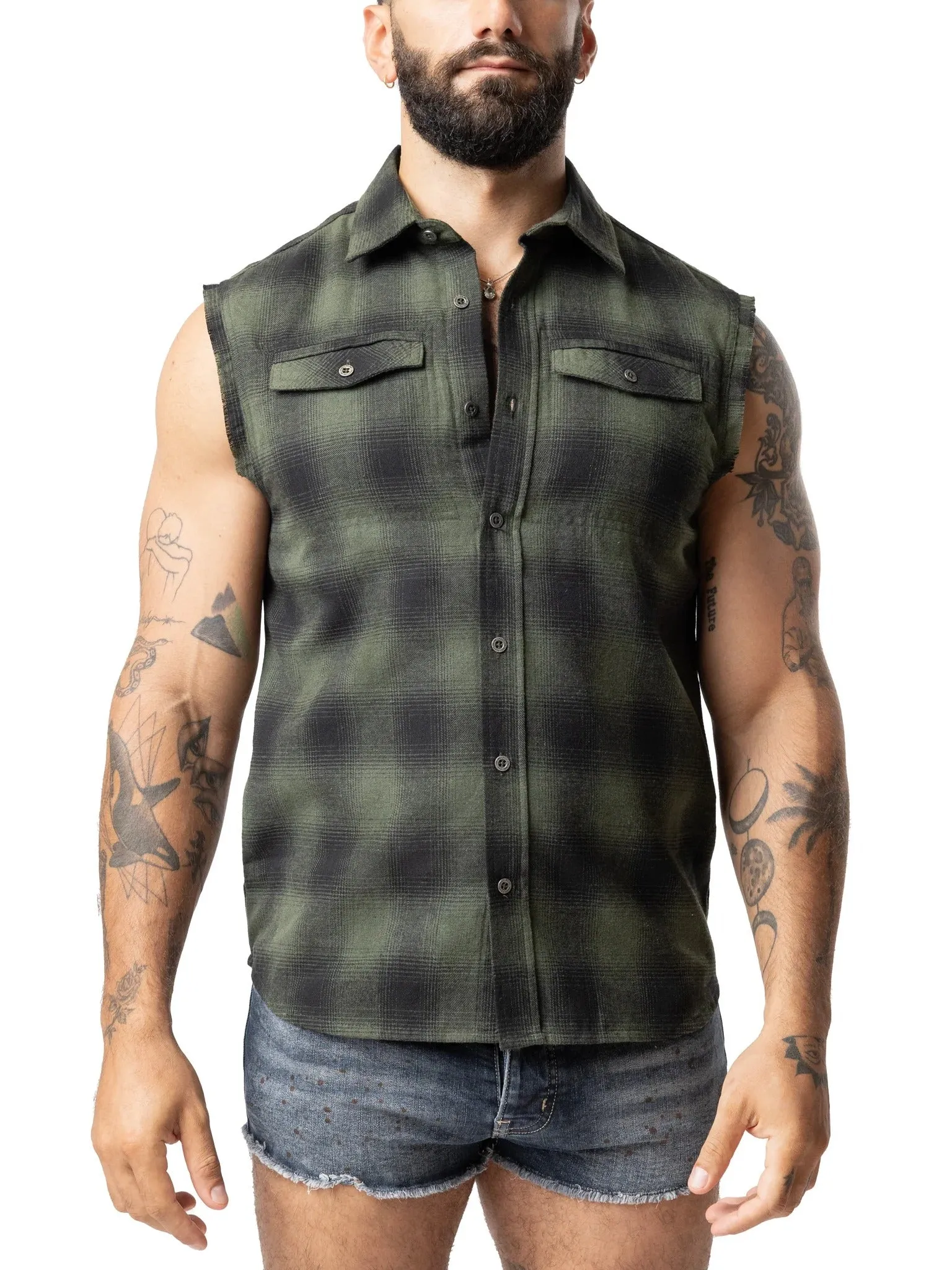 NASTY PIG BRAWN SLEEVELESS SHIRT