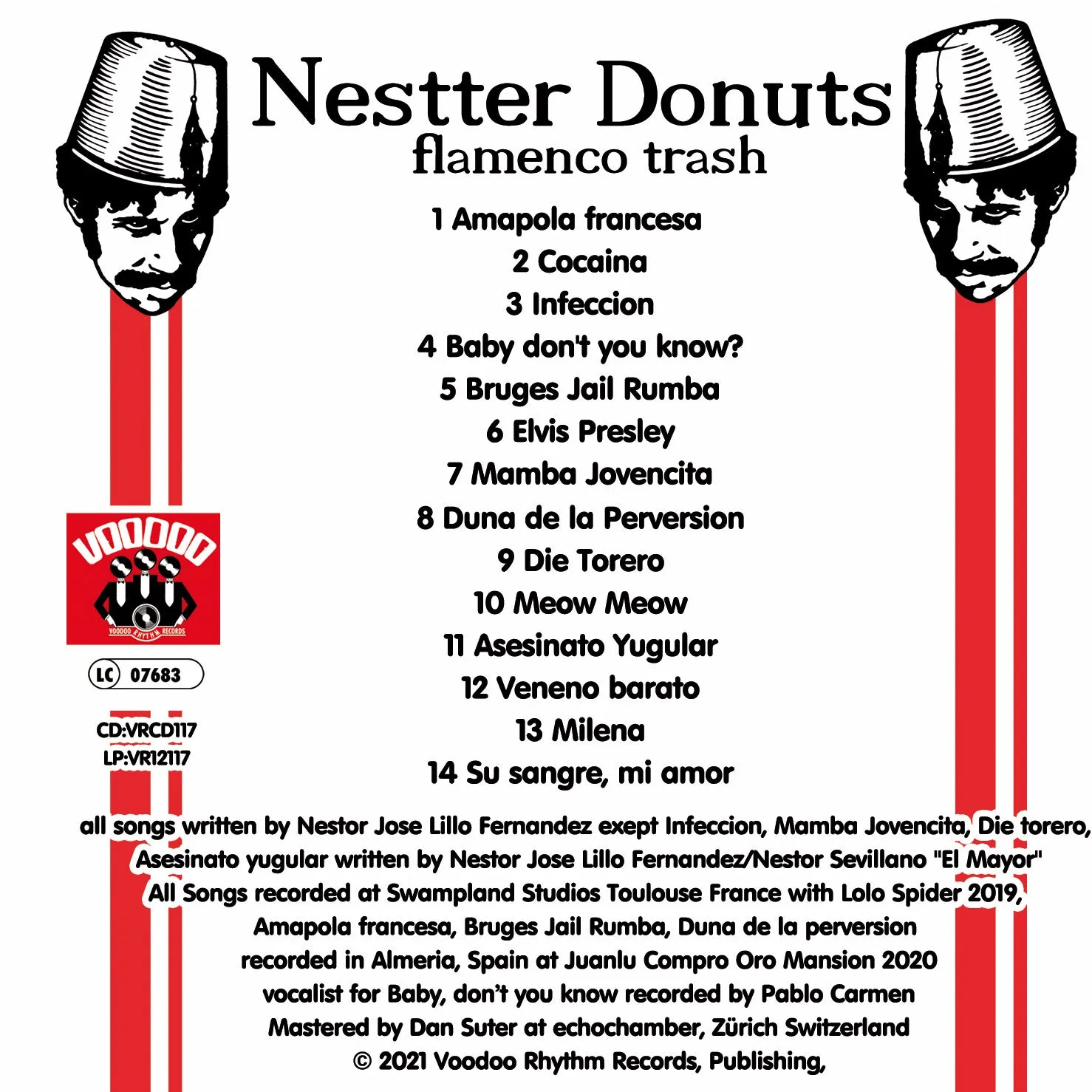 Nestter Donuts - flamenco trash (VRCD117/VR12117)