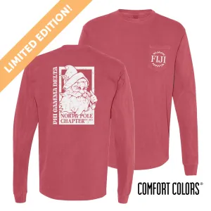 New! FIJI Limited Edition Comfort Colors North Pole Chapter Tee