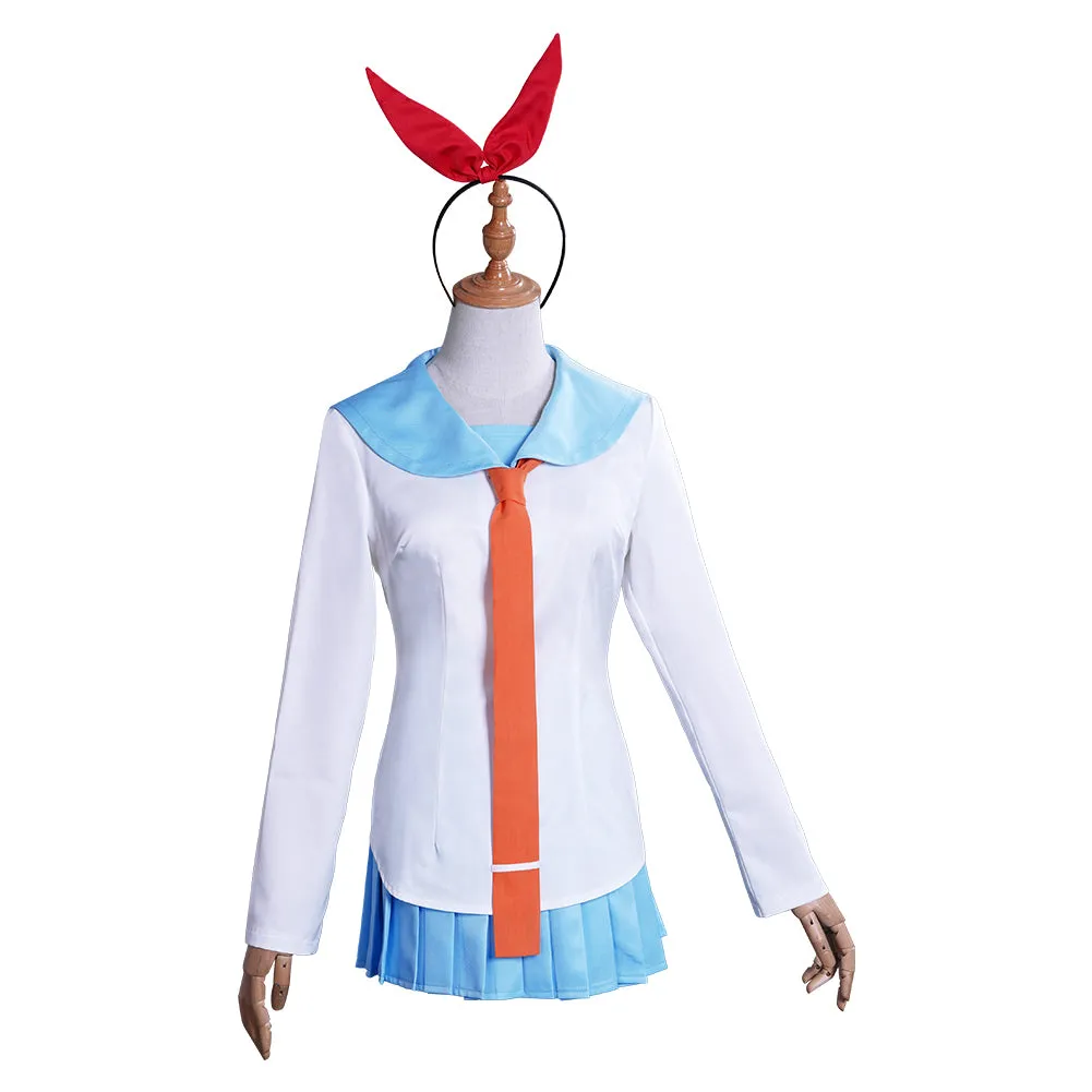 Nisekoi: False Love Chitoge Kirisaki Sailor Suit School Uniform Outfits Halloween Carnival Suit Cosplay Costume