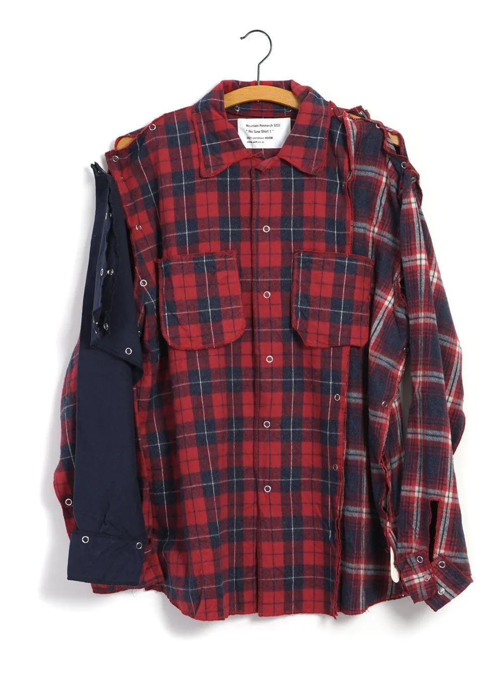 NO SEW SHIRT | Red Checkered