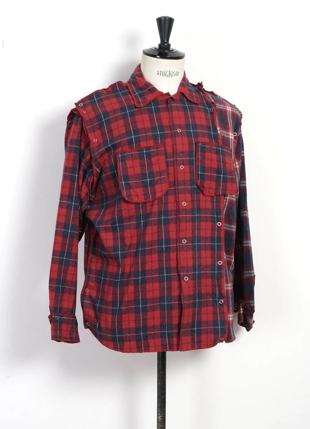 NO SEW SHIRT | Red Checkered