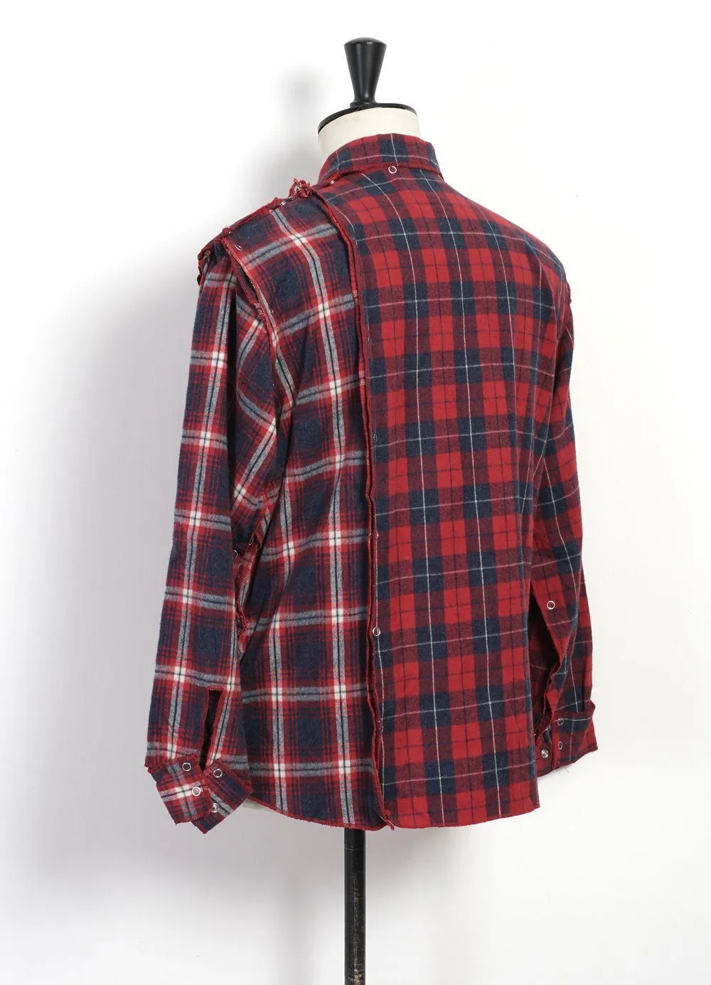 NO SEW SHIRT | Red Checkered