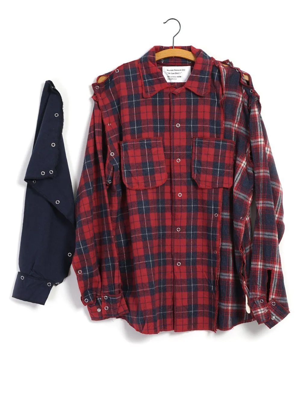 NO SEW SHIRT | Red Checkered