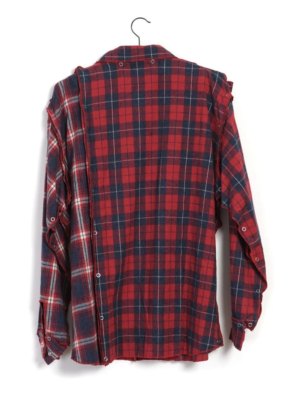 NO SEW SHIRT | Red Checkered