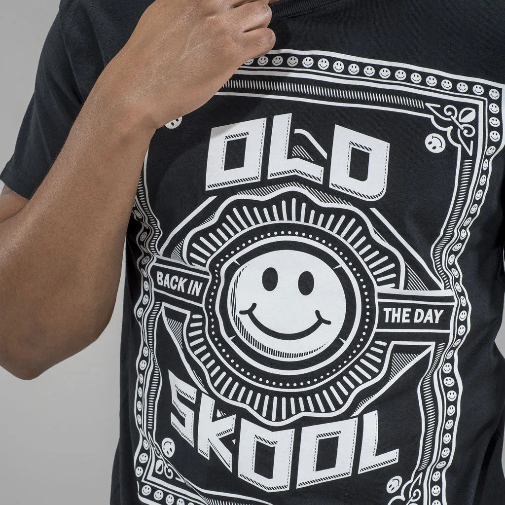 Old Skool Back in the Day Black T-Shirt