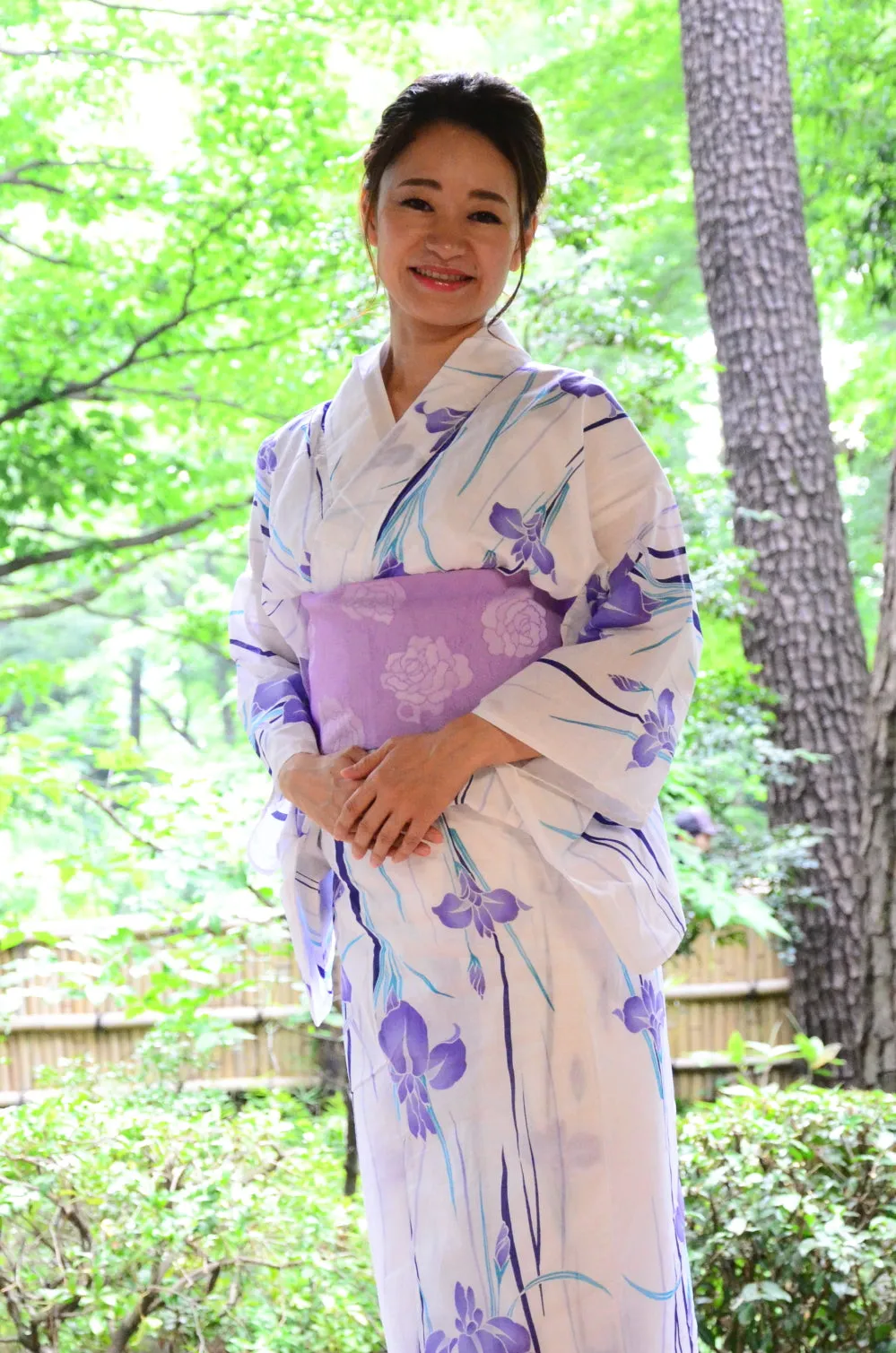 outlet / Japanese yukata kimono / ST #555 (wf#1-031)