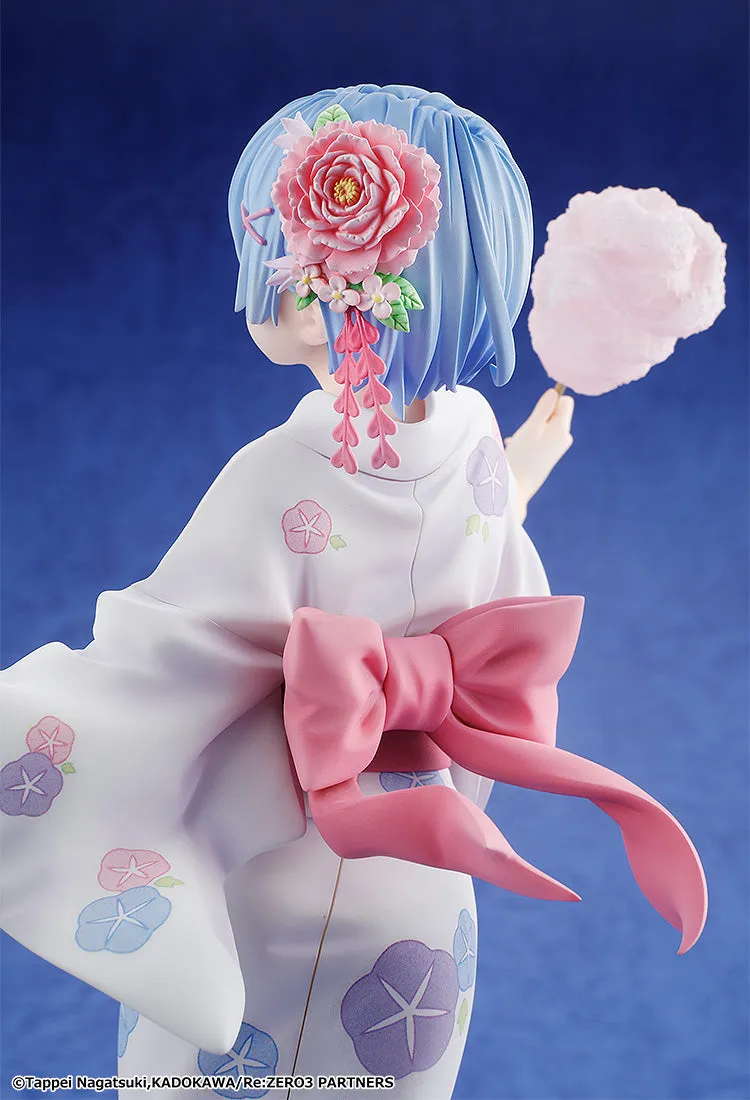 Rem: Yukata Ver. (Renewal Package Edition) 1/7 Scale Figure