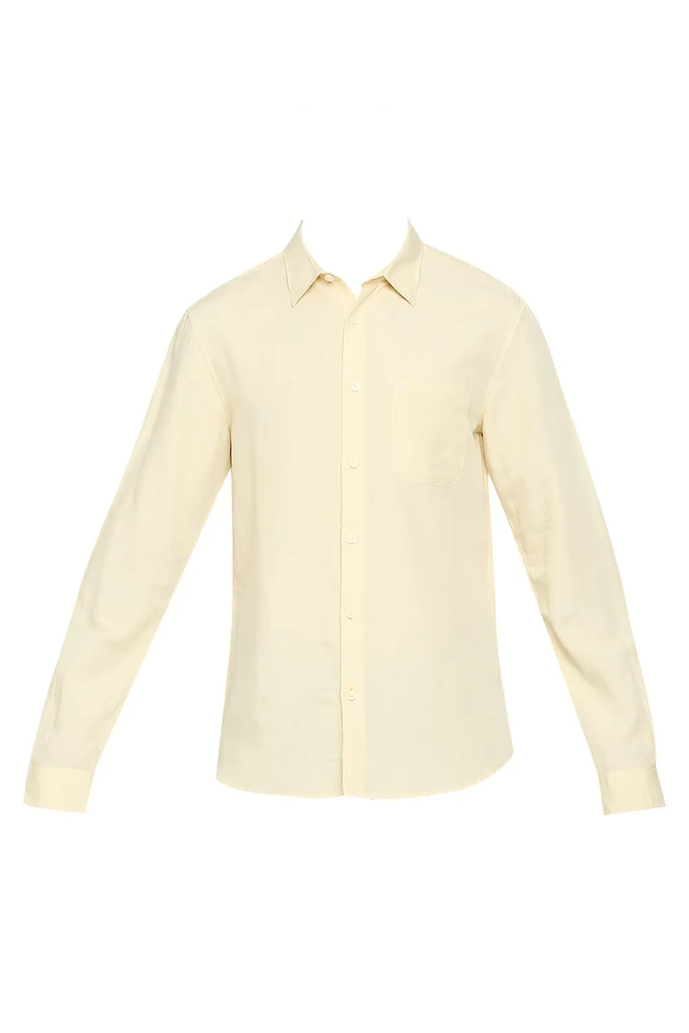 Slim Fit Viscose Linen Shirt