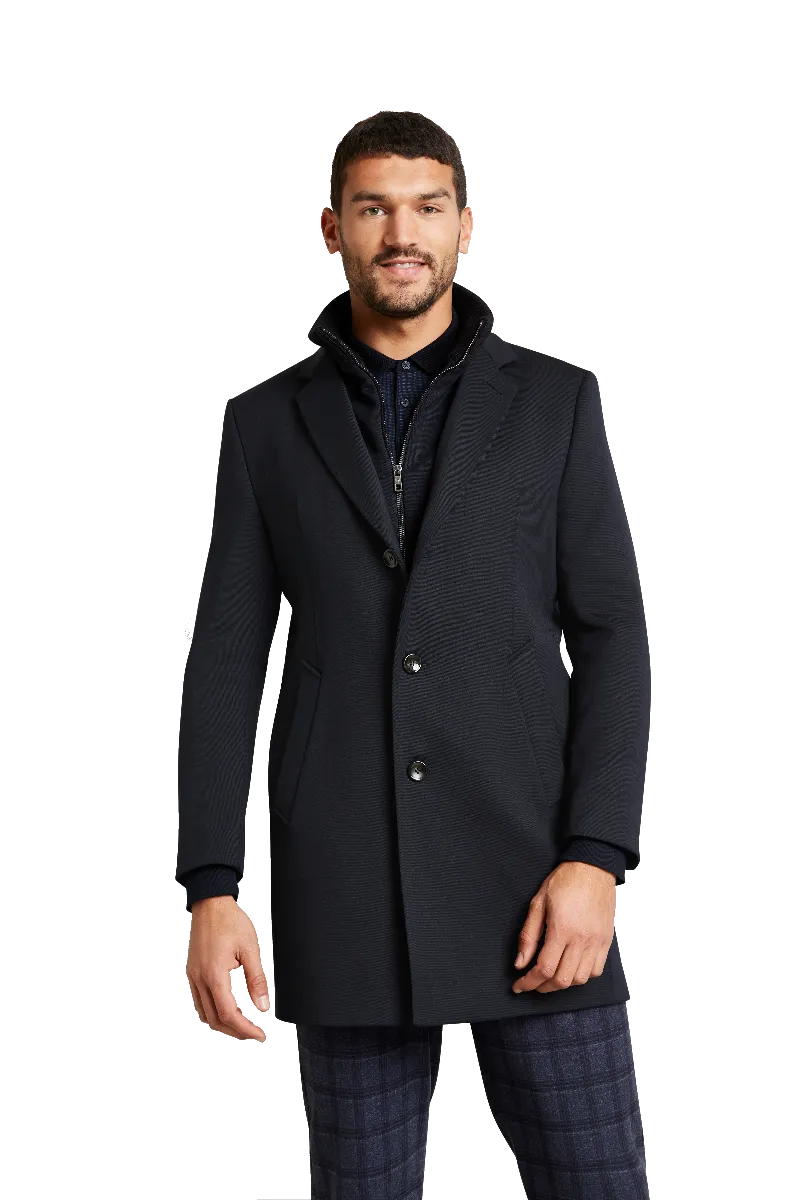 Slim Fitting Wool Coat