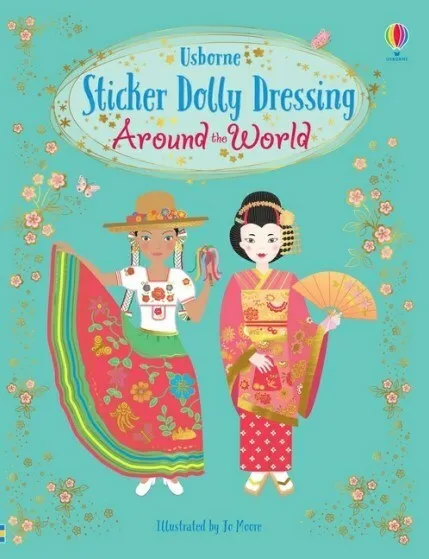 Sticker Dolly Dressing - Around the World