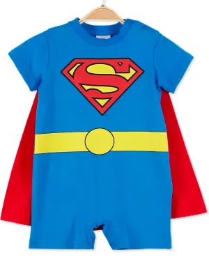 Superman Cape Romper