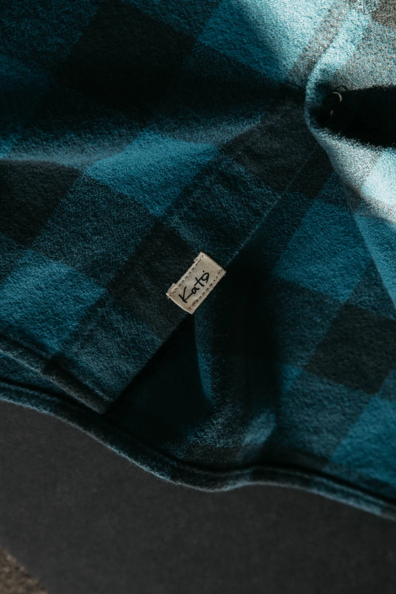 The Ripper Organic Cotton Plaid - Blue Black