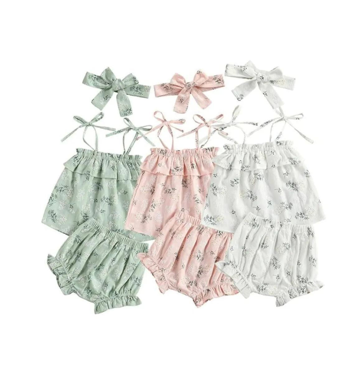 Tilly Ruffle Bloomer Set